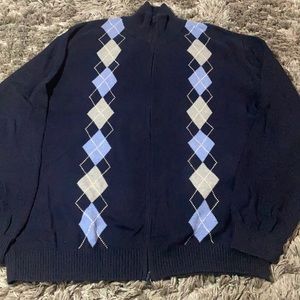 Men’s Full Zip Nautica Sweater